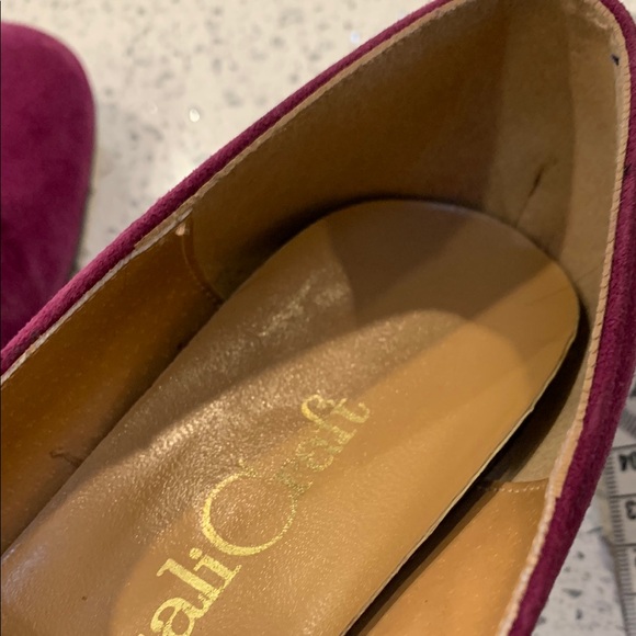 Vintage 1960's Mod Style Square Toe Mary Janes in Purple Suede by QualiCraft - Picture 15 of 15